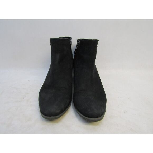 Blondo Womens Size 8.5 M Black Suede Ankle Fashion Boots Booties - Picture 5 of 11
